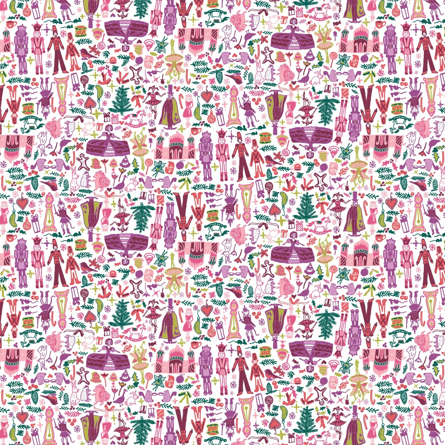 Nutcracker Two Piece Kids Pajamas