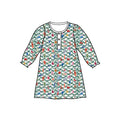 Oh Christmas Tree Girls Tess Lounge Dress