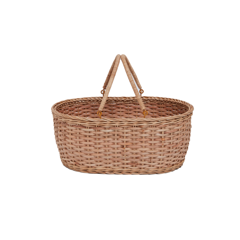 Rattan Basque Basket