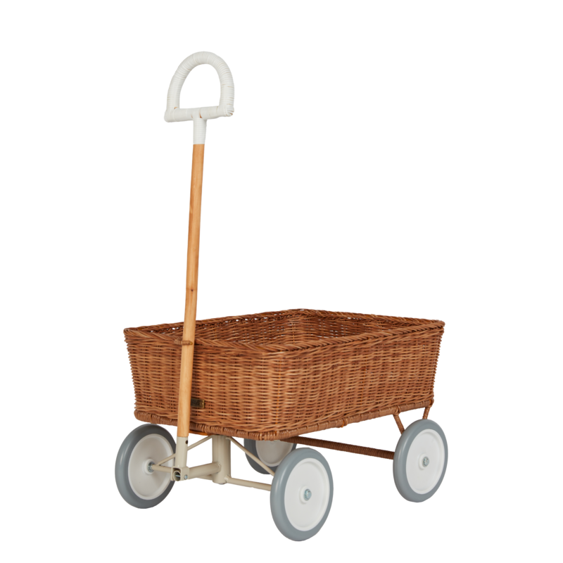 Rattan Wonder Wagon in Natural