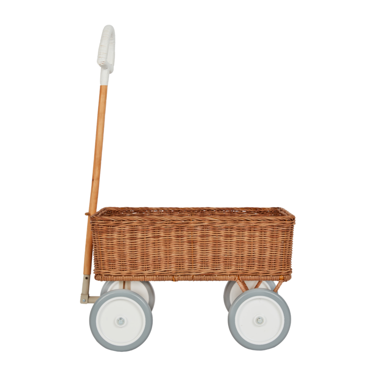 Rattan Wonder Wagon in Natural