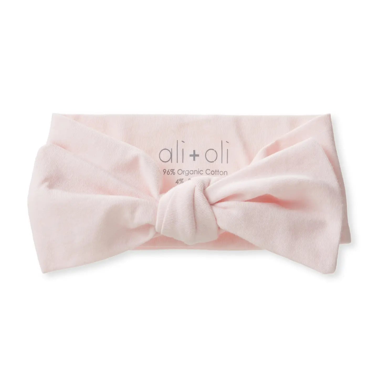 Organic Cotton Knotted Bow Headband