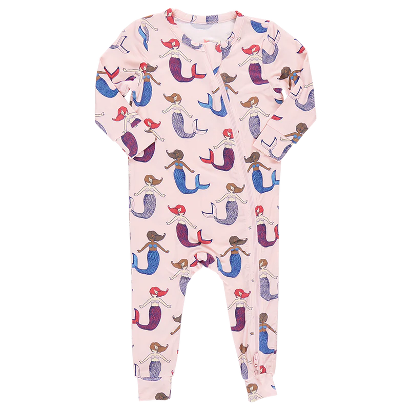 Baby Bamboo Romper - Mystical Mermaids