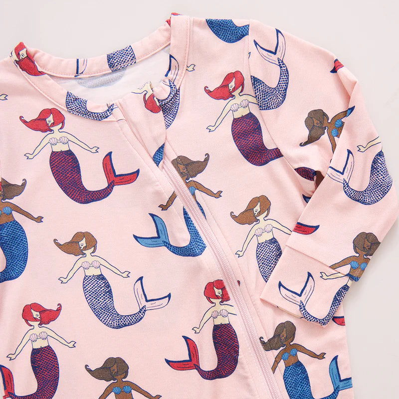 Baby Bamboo Romper - Mystical Mermaids