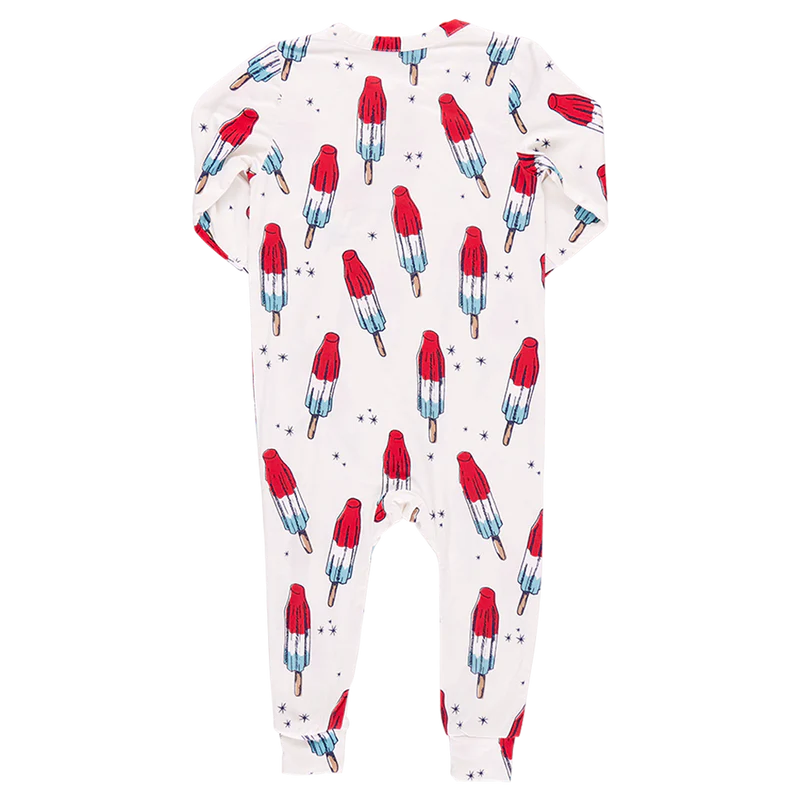 Baby Bamboo Romper - Rocket Pop