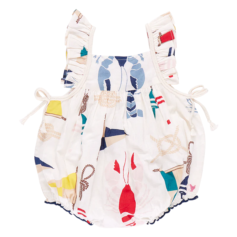 Baby Girls Ailee Bubble - Nautical Notions