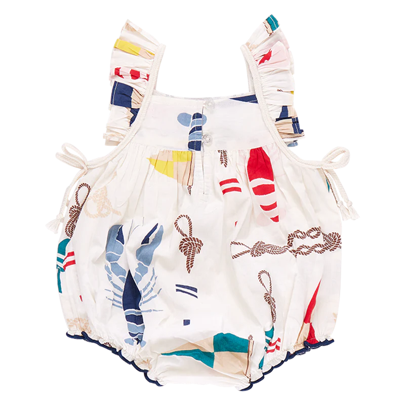 Baby Girls Ailee Bubble - Nautical Notions