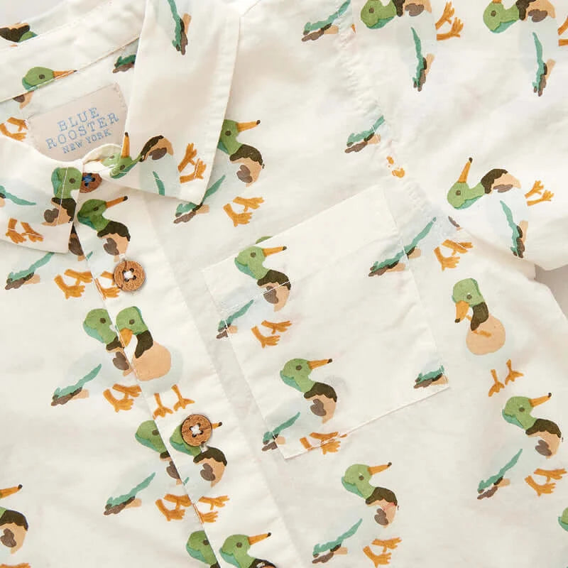 Boys Jack Shirt - Mallard Friends