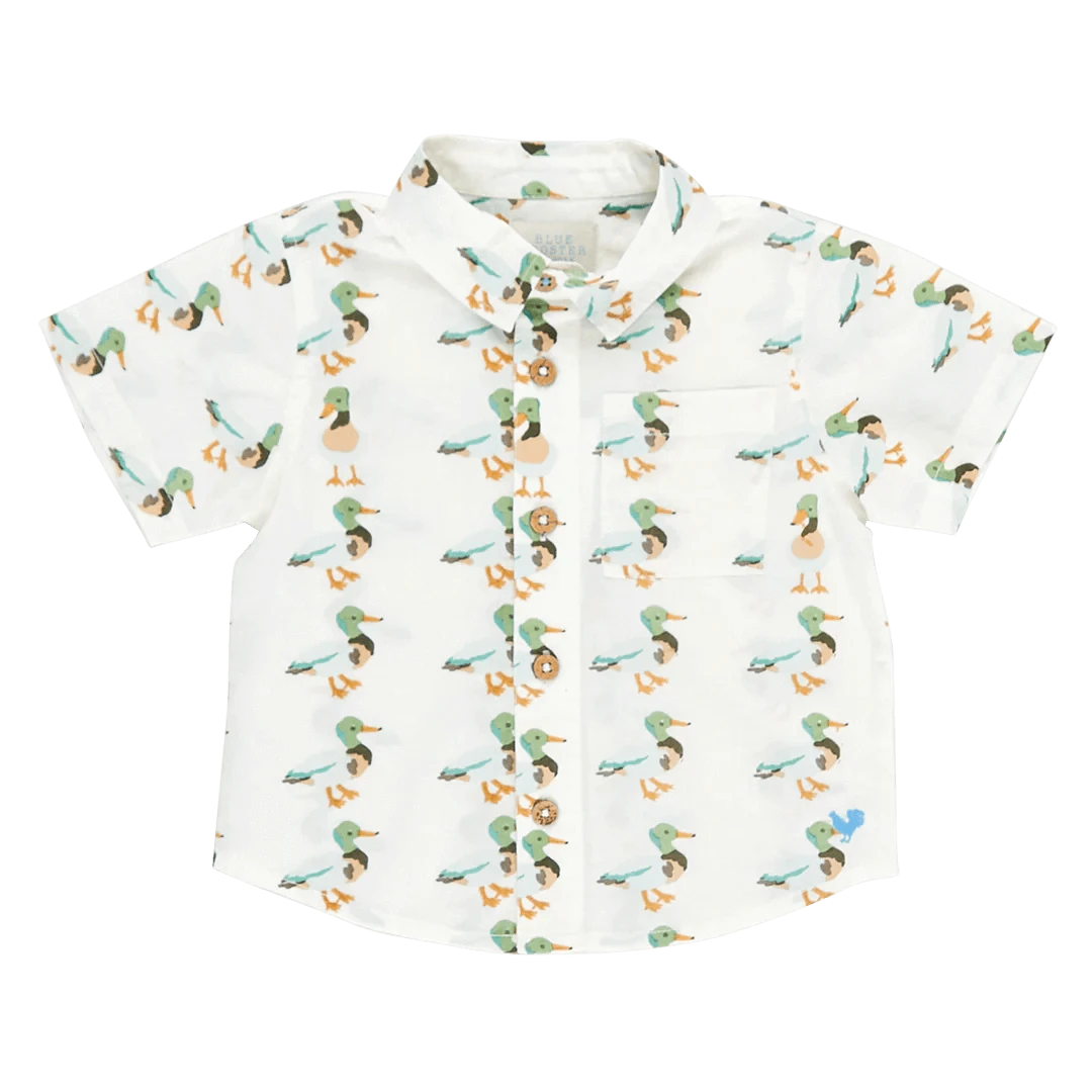 Boys Jack Shirt - Mallard Friends