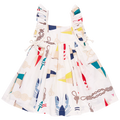 Girls Ailee Dress - Nautical Notions