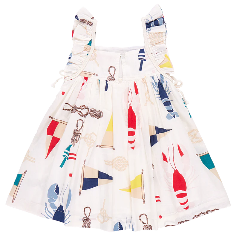 Girls Ailee Dress - Nautical Notions