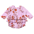 Baby Girls Heidi Bubble - Lavender Poppy