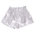 Girls Lame Theodore Short - Silver