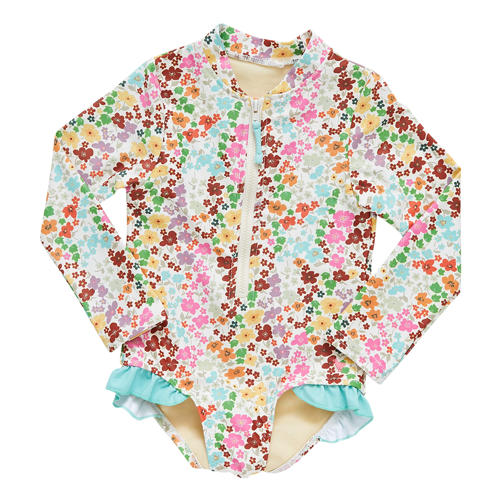 Girls Arden Suit - Multi Ditsy Floral