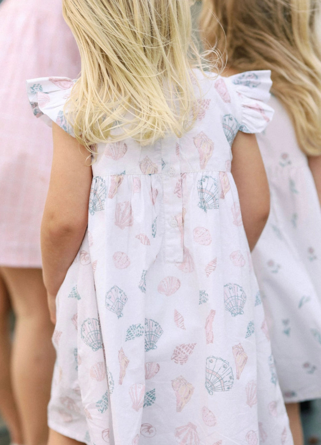 Pearl Dress in Seashell