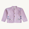 Butterfly Cardigan and Hat Set