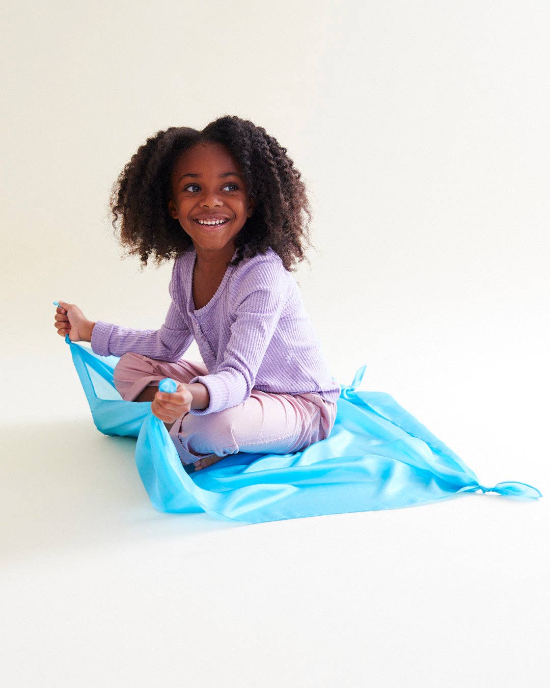 Playsilks - Open-Ended 100% Silk, Natural Waldorf Toys: Lavender
