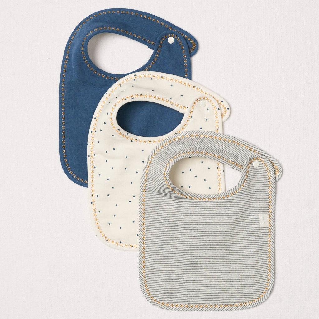Bib-3 Pack | Marigold Trim