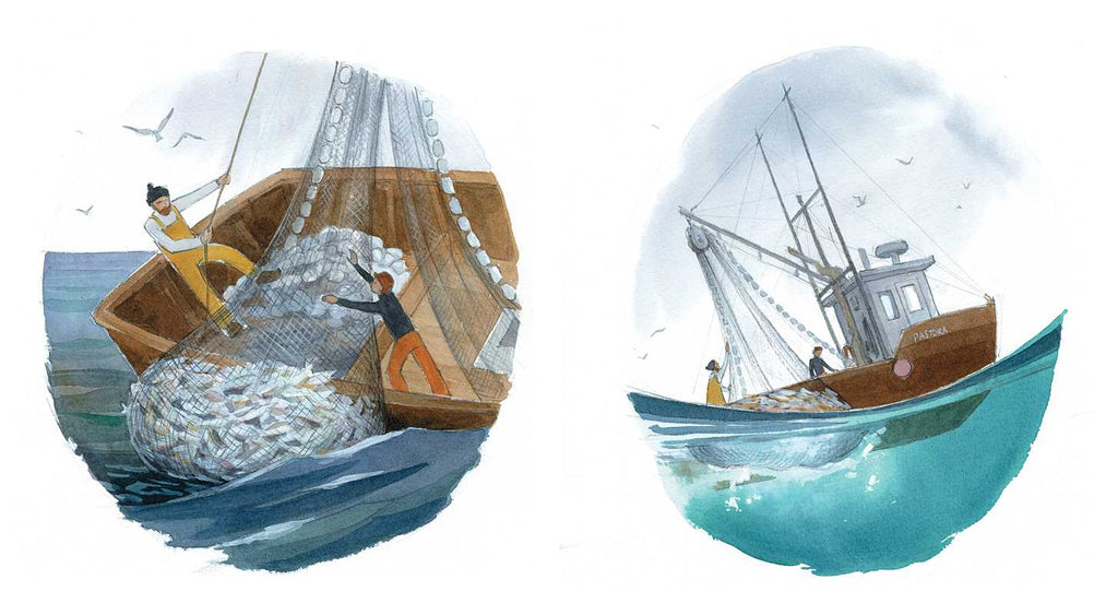 Fisherman & the Whale by Jessica Lanan