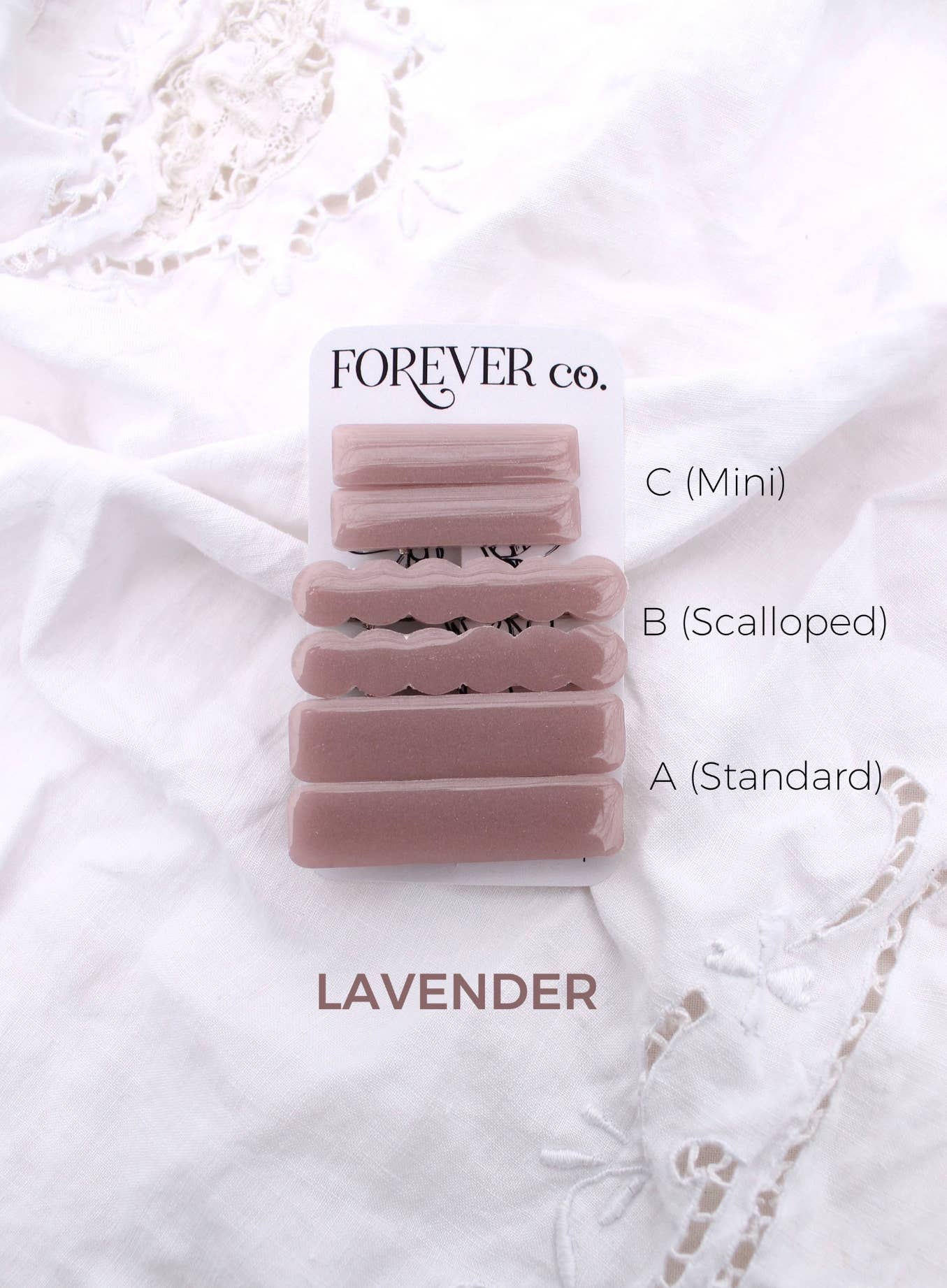 Mini Hair Clips - Sage
