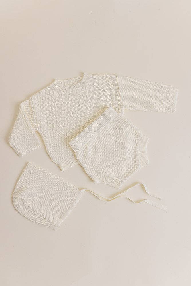 Cream Knit Sweater