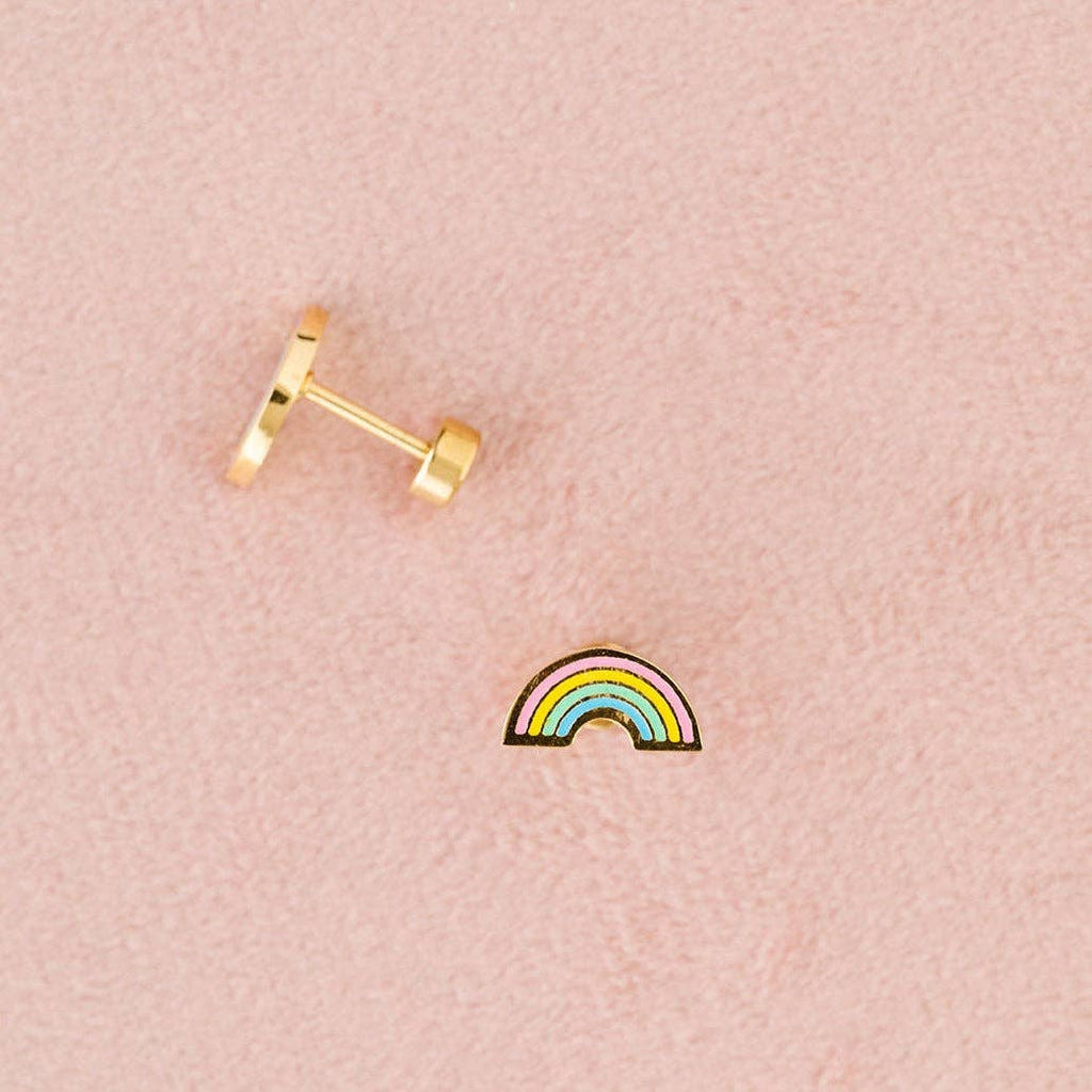 Pastel Rainbow Earrings