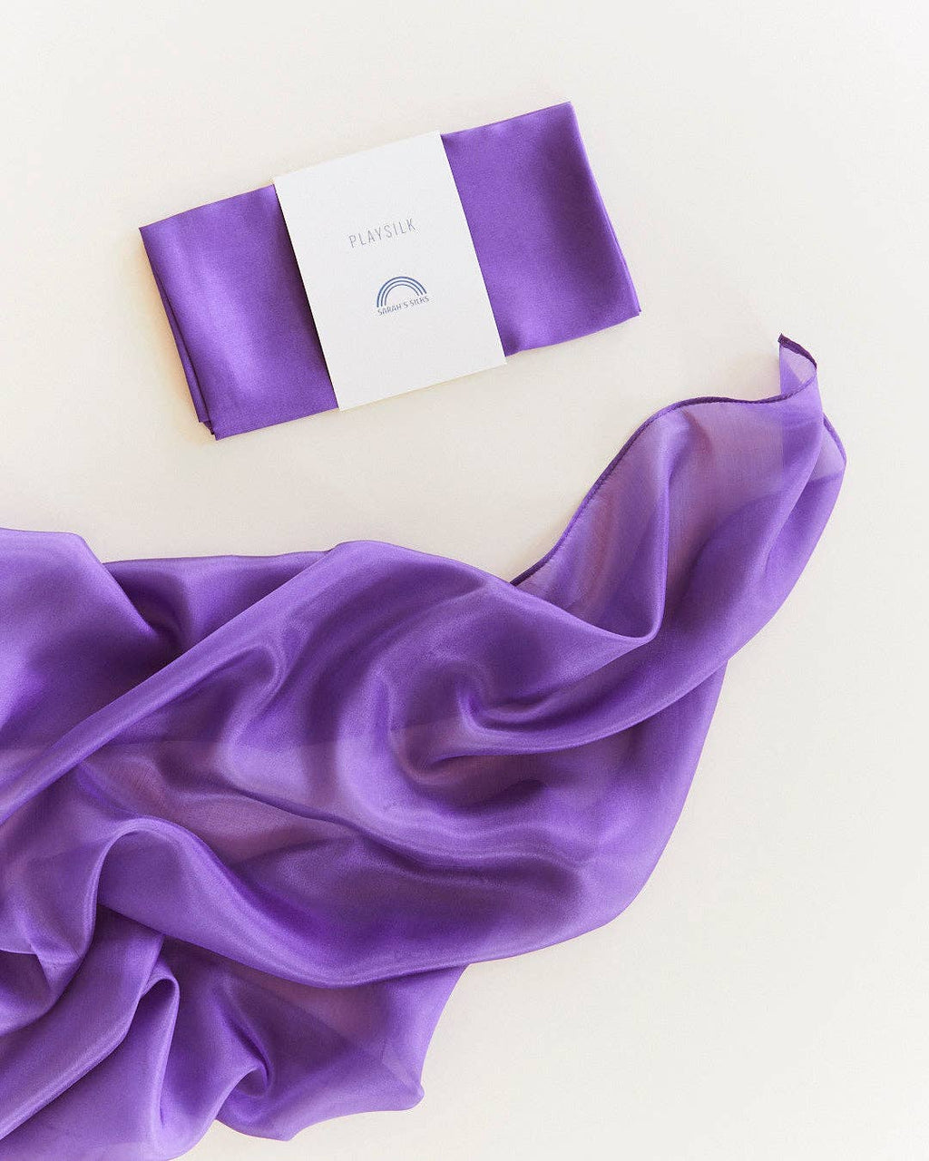 Playsilks - Open-Ended 100% Silk, Natural Waldorf Toys: Lavender