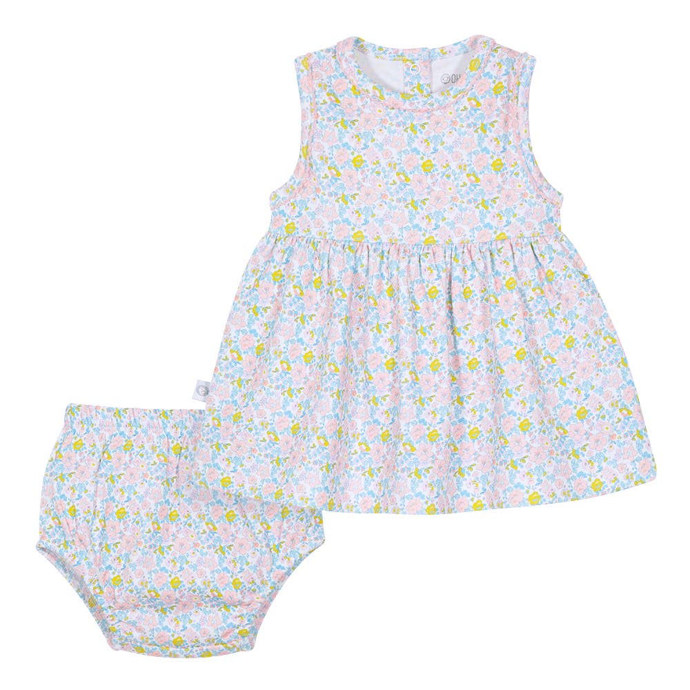Liberty Pima Baby Dress with Bloomer