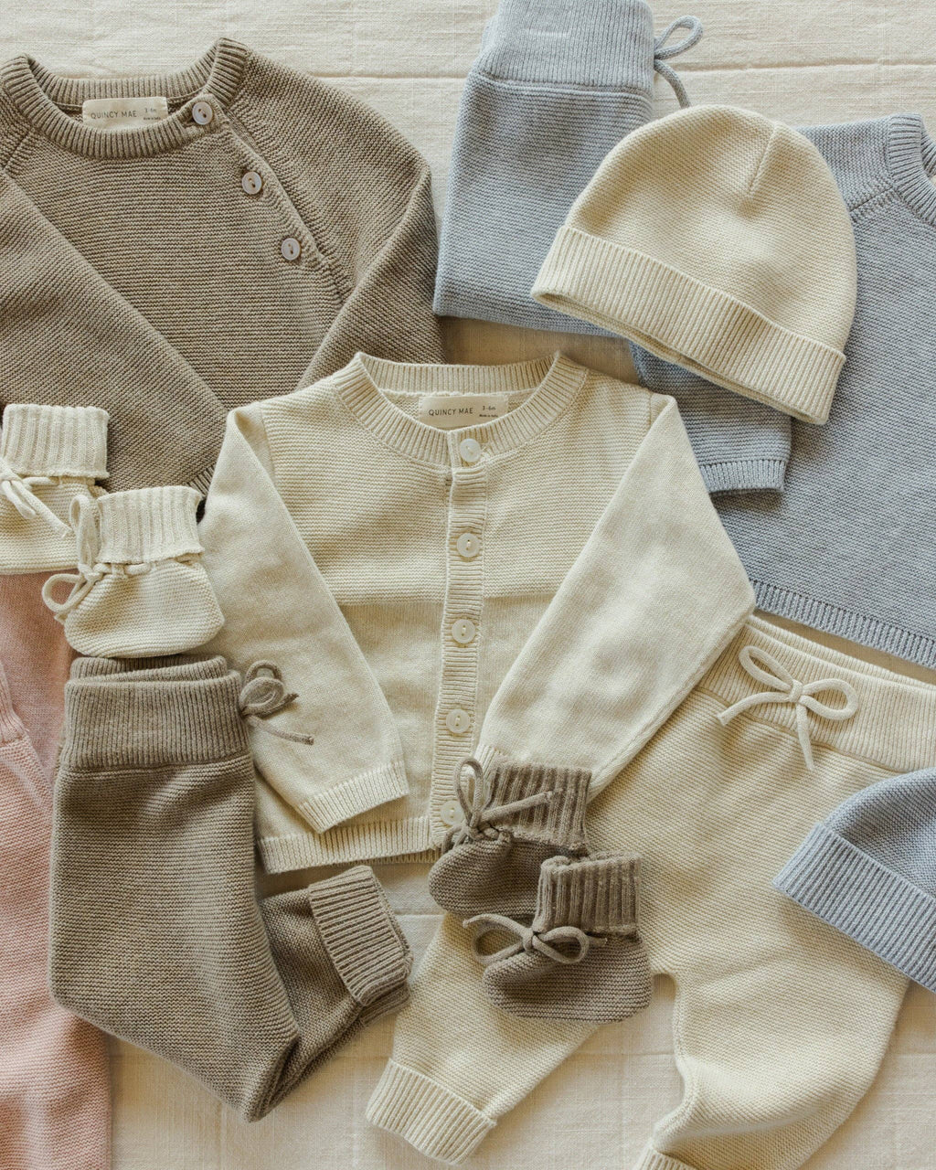Knit Pant | Heathered Dusty Blue