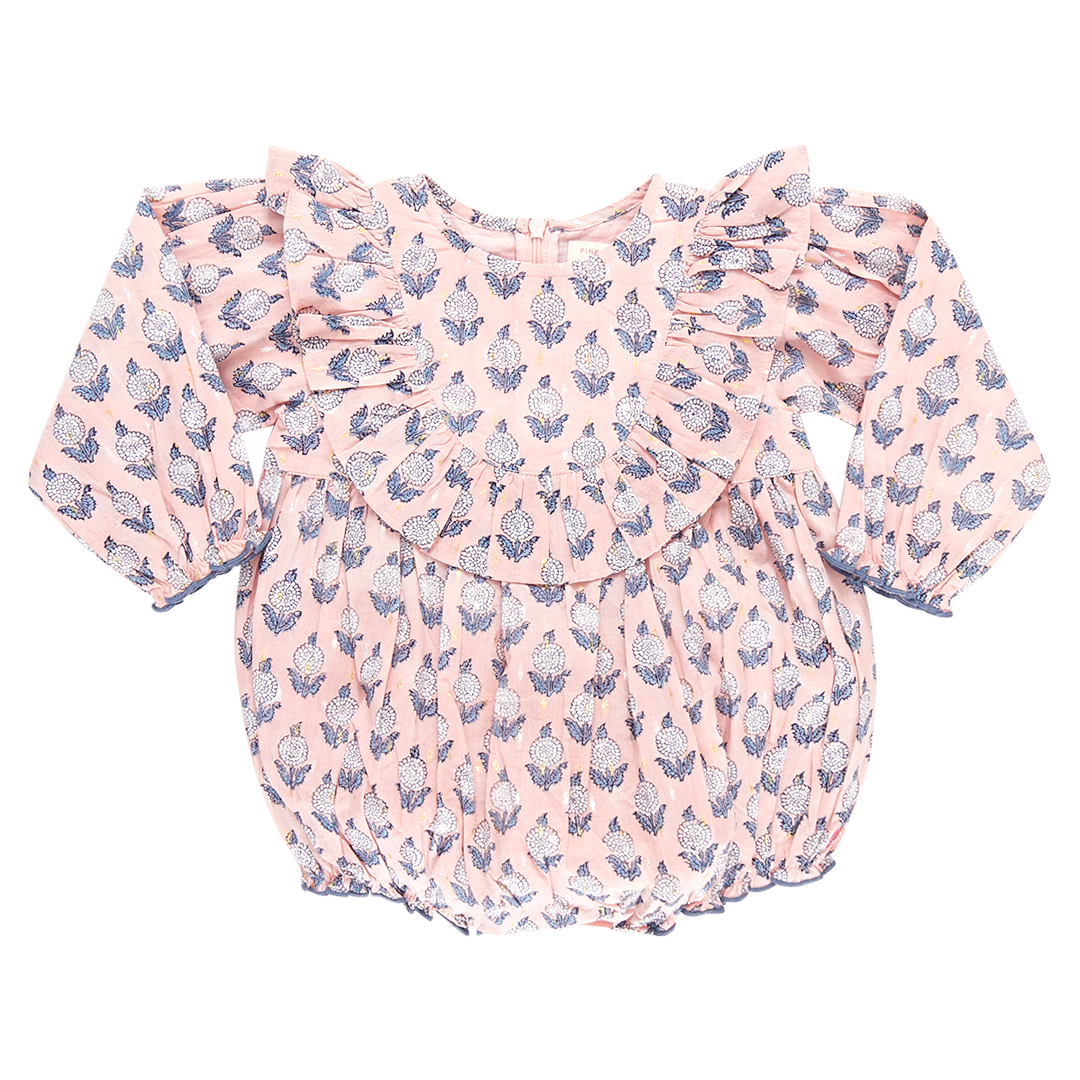 Baby Girls Brayden Bubble - Pink Dahlia