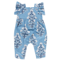 Baby Girls Elsie Jumper - Blue Bouquet Floral