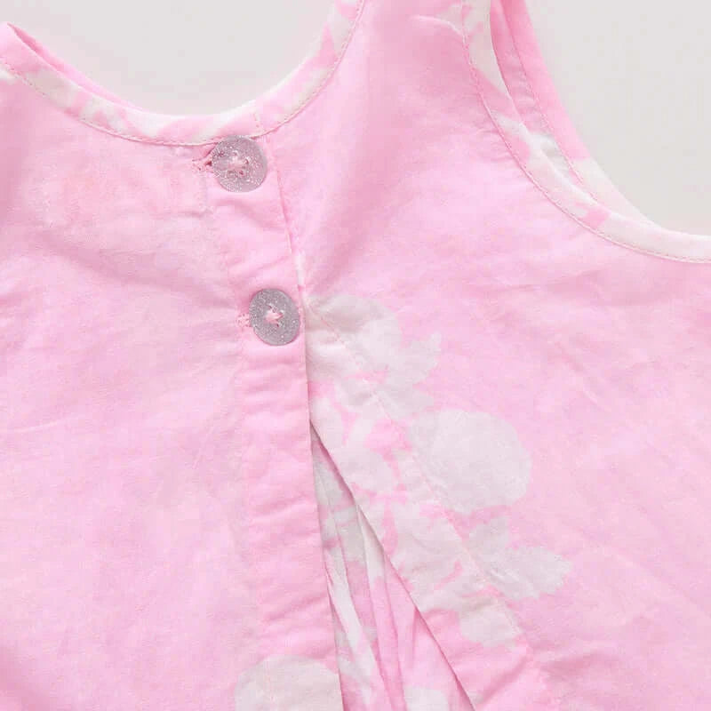 Baby Girls Jaipur 2-Piece Set - Pink Bouquet Floral