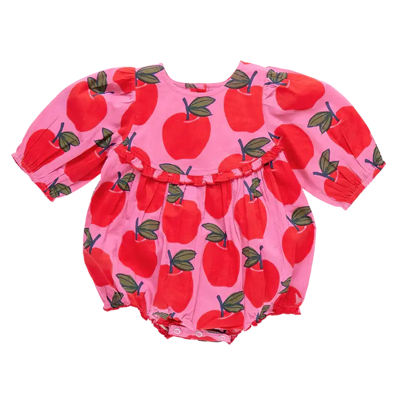 Baby Girls Rowan Bubble - Pink Apples