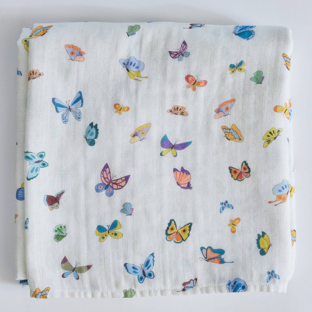 Madame Butterfly Shawl Blanket