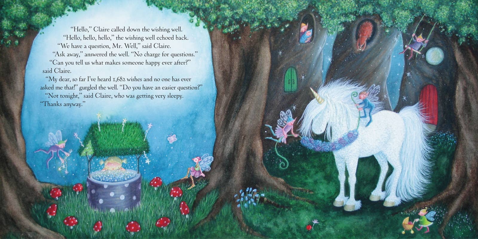 Claire and the Unicorn Happy Ever After by B. G. Hennessy