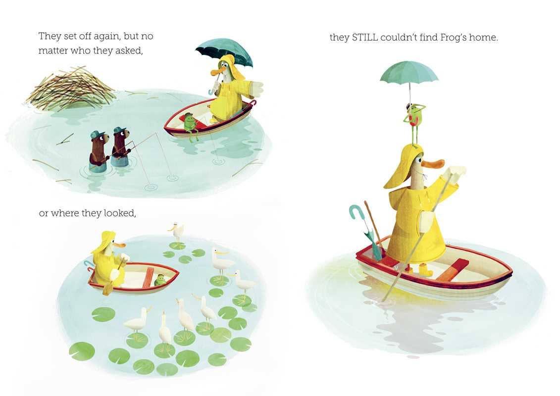 Duck Who Didn't Like Water by Steve Small