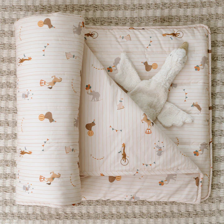 Organic Nap Mat - Dreamy Animal