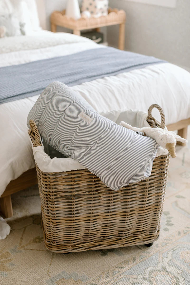 Organic Nap Mat - Modern Stripe