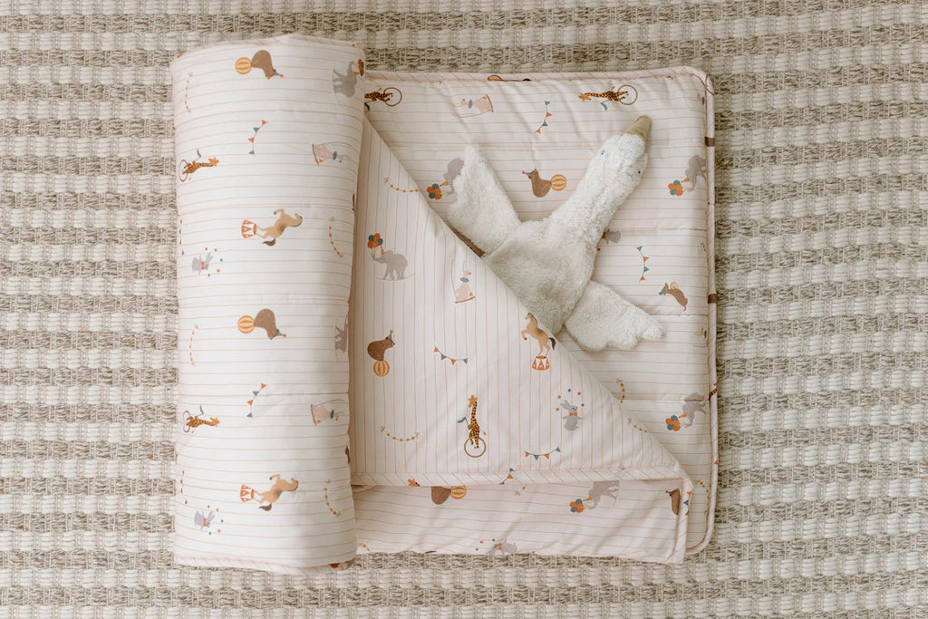 Organic Nap Mat - Dreamy Animal