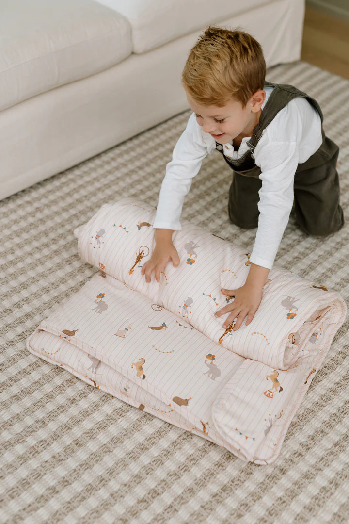 Organic Nap Mat - Dreamy Animal