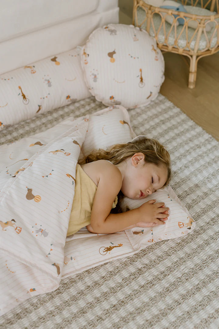 Organic Nap Mat - Dreamy Animal