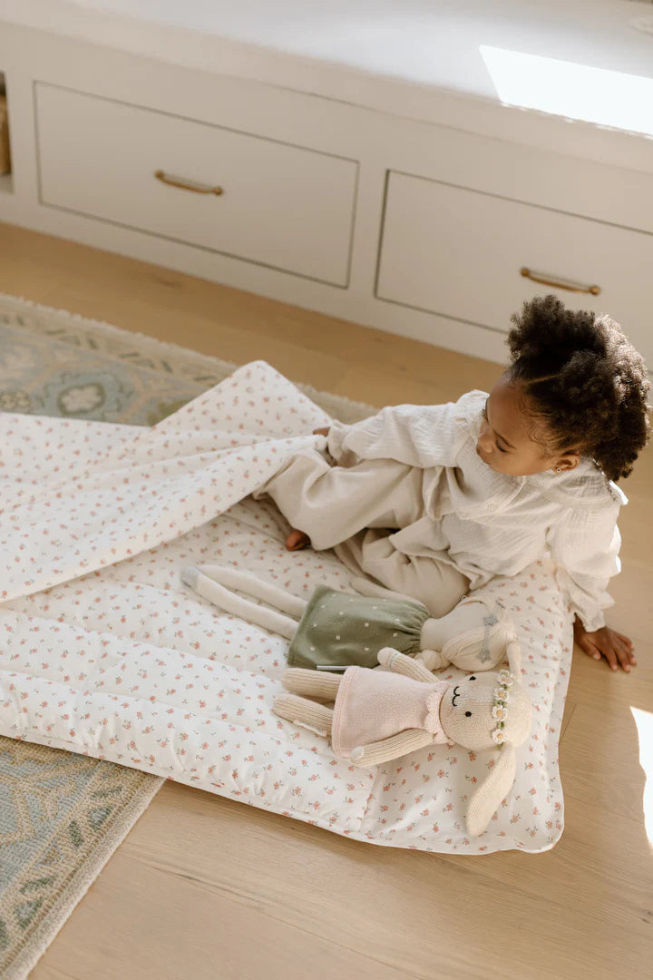 Organic Nap Mat - Petal