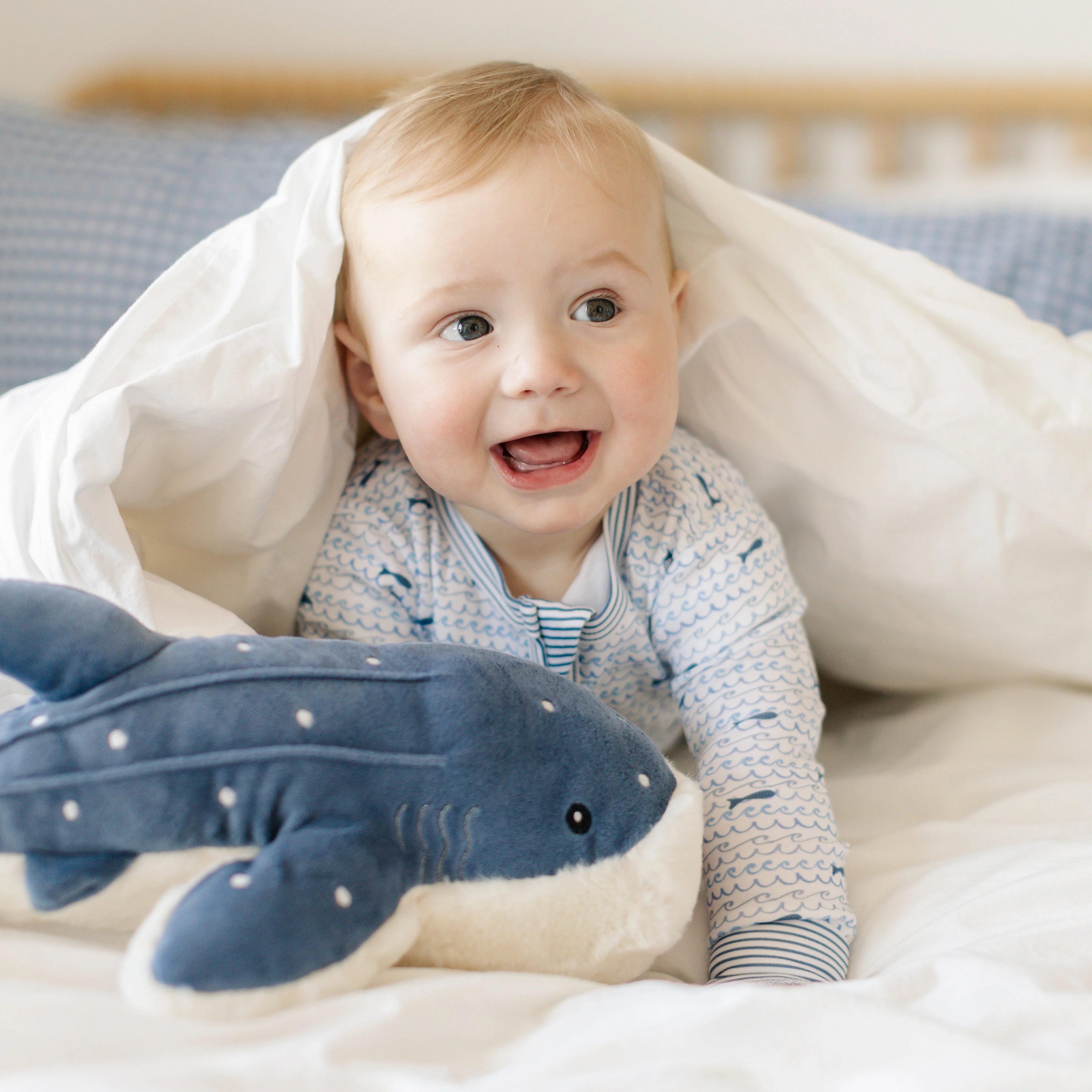 Boats Zip Baby Onesie