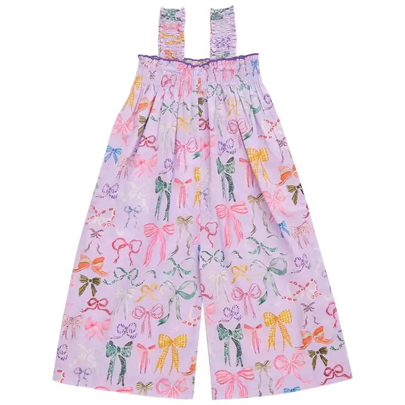 Girls Eleven Jumper - Lavender Watercolor Bows
