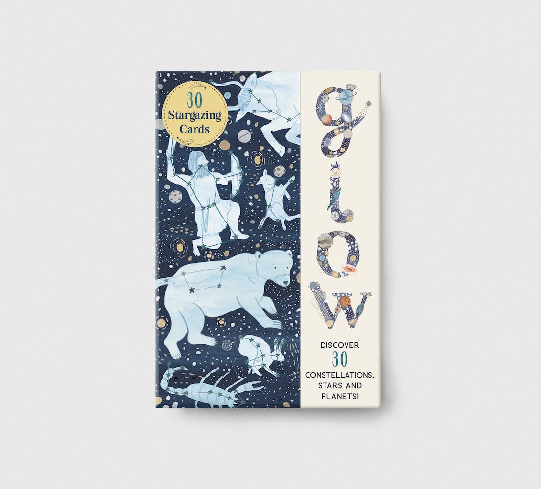Glow 30 Stargazing Cards: Discover 30 Constellations