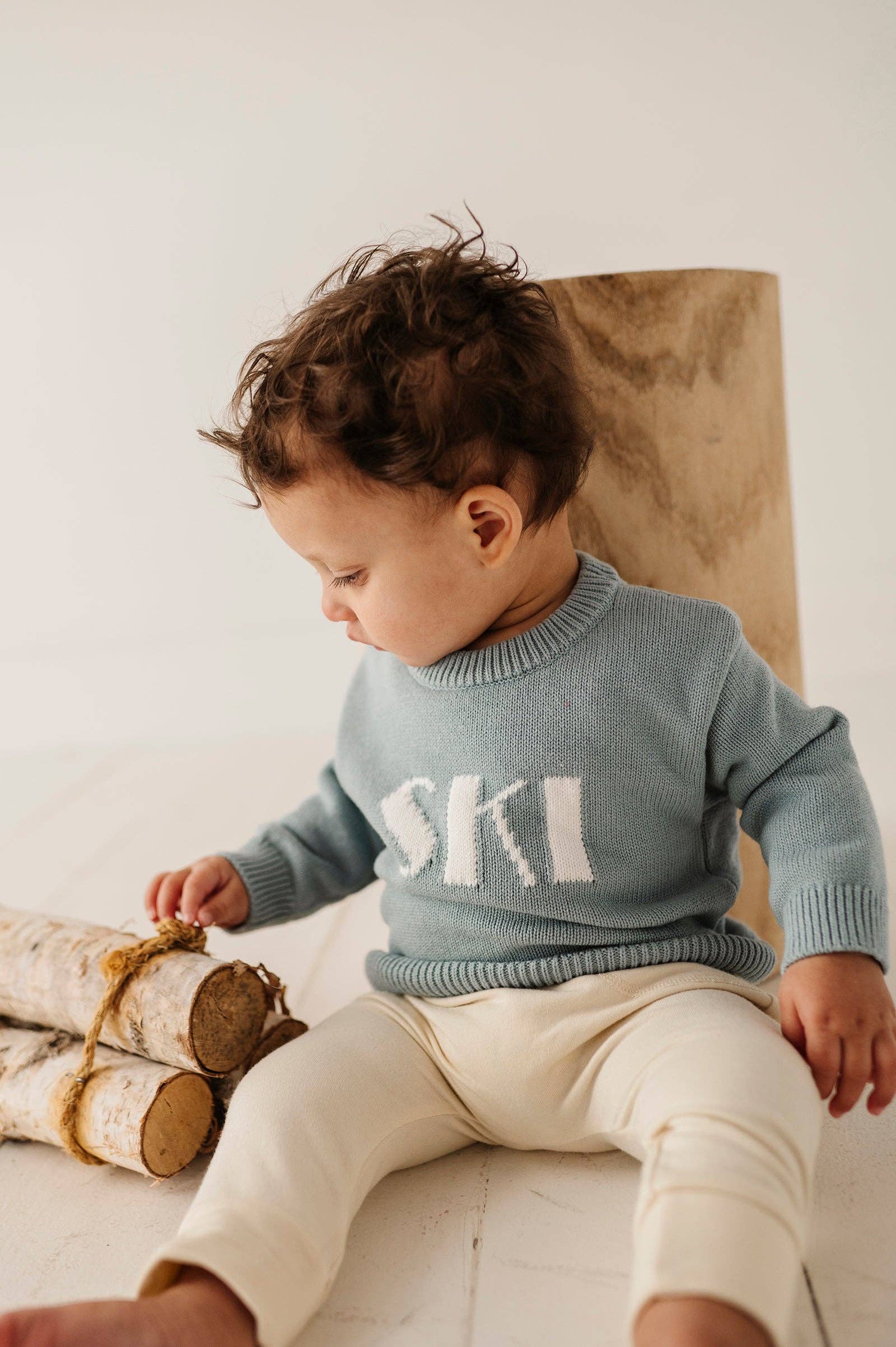 Knit Sweater - Ski