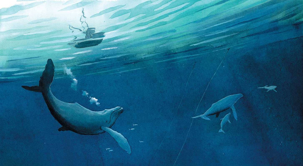 Fisherman & the Whale by Jessica Lanan