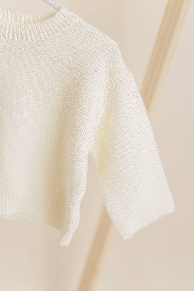 Cream Knit Sweater