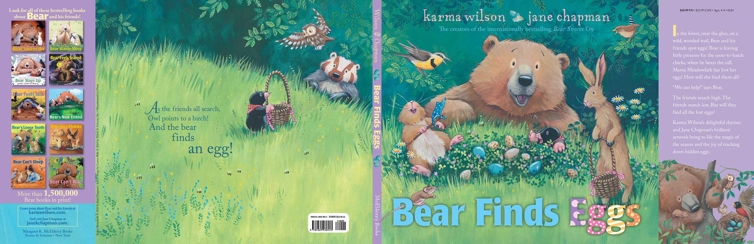 Bear Finds Eggs by Karma Wilson