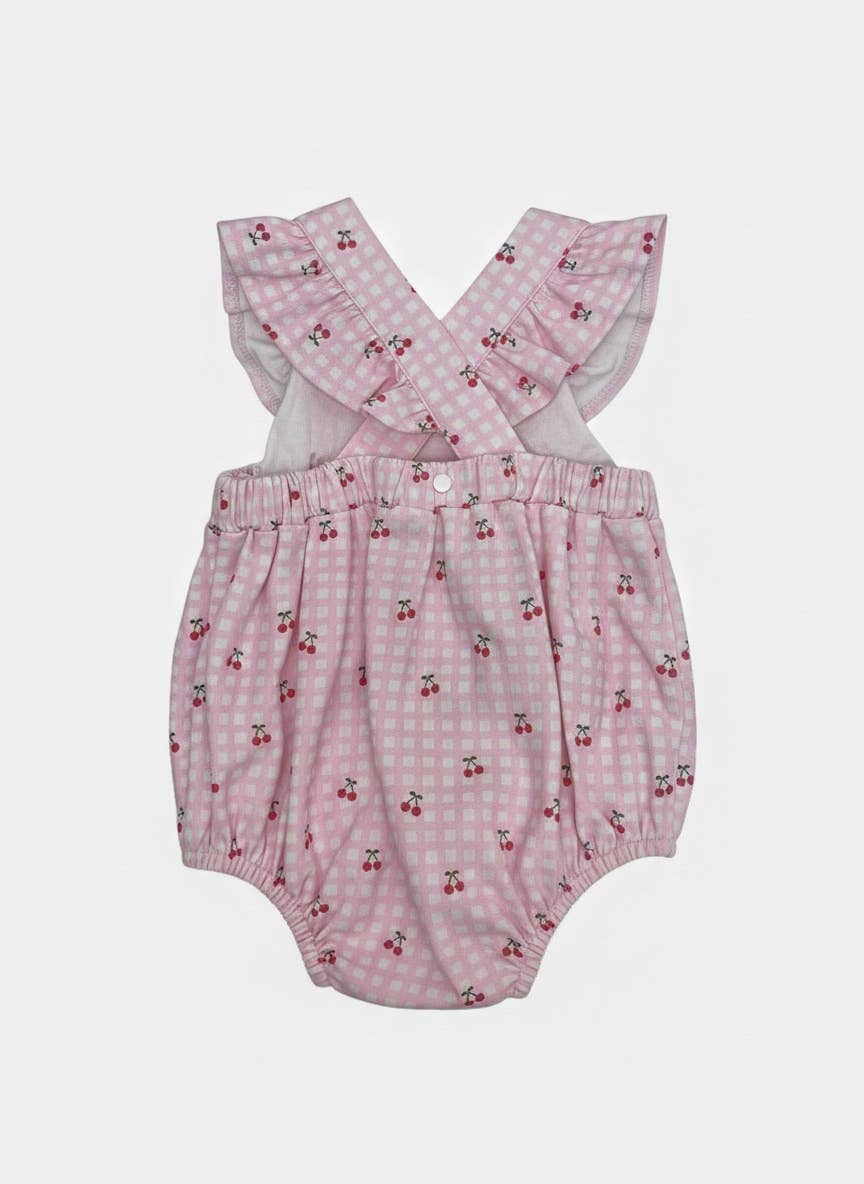 Cherries Pima Baby Bloomer